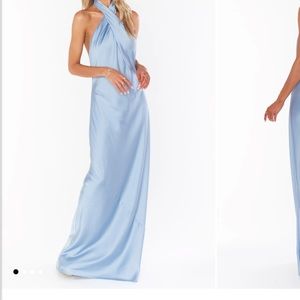 Jasmine Halter Maxi Dress